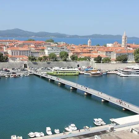 Exclusive Panoramic Old Town And Sea View Apartment Zadar Exterior photo