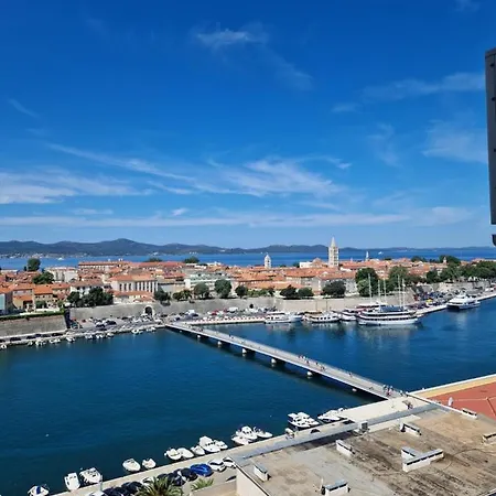 Exclusive Panoramic Old Town And Sea View Apartment Zadar Exterior photo